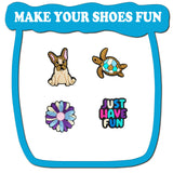 25Pcs Summer Collection Theme Shoe Charms For Bubble Slides Sandals, PVC Shoe Decorations Accessories For Christmas, Birthday